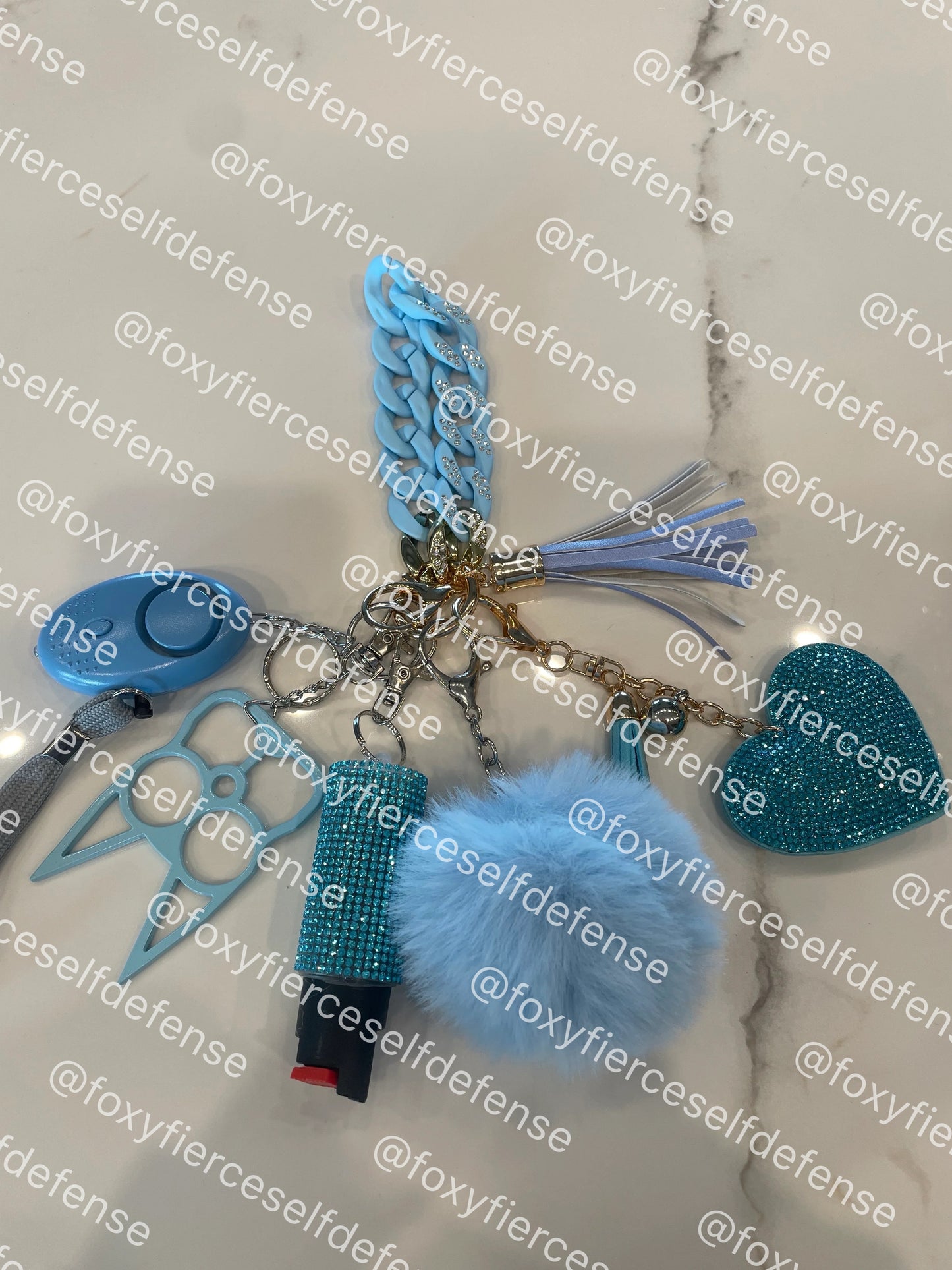 Bling Link Keychains