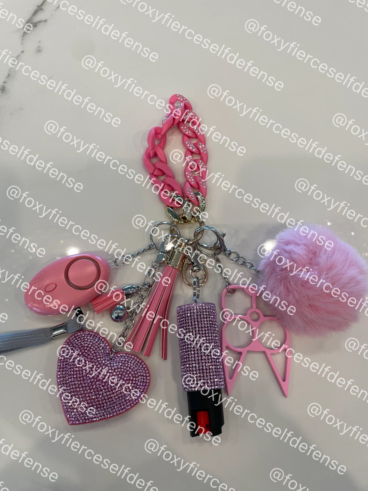 Bling Link Keychains