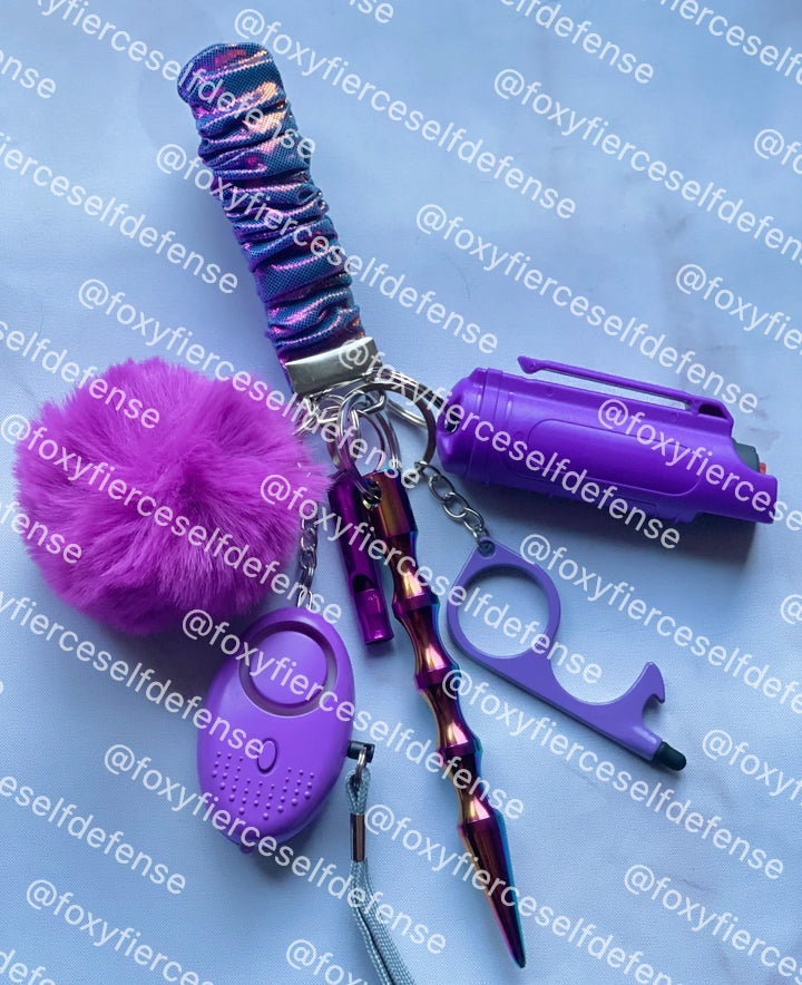 Purple Shimmer (Scrunchie)