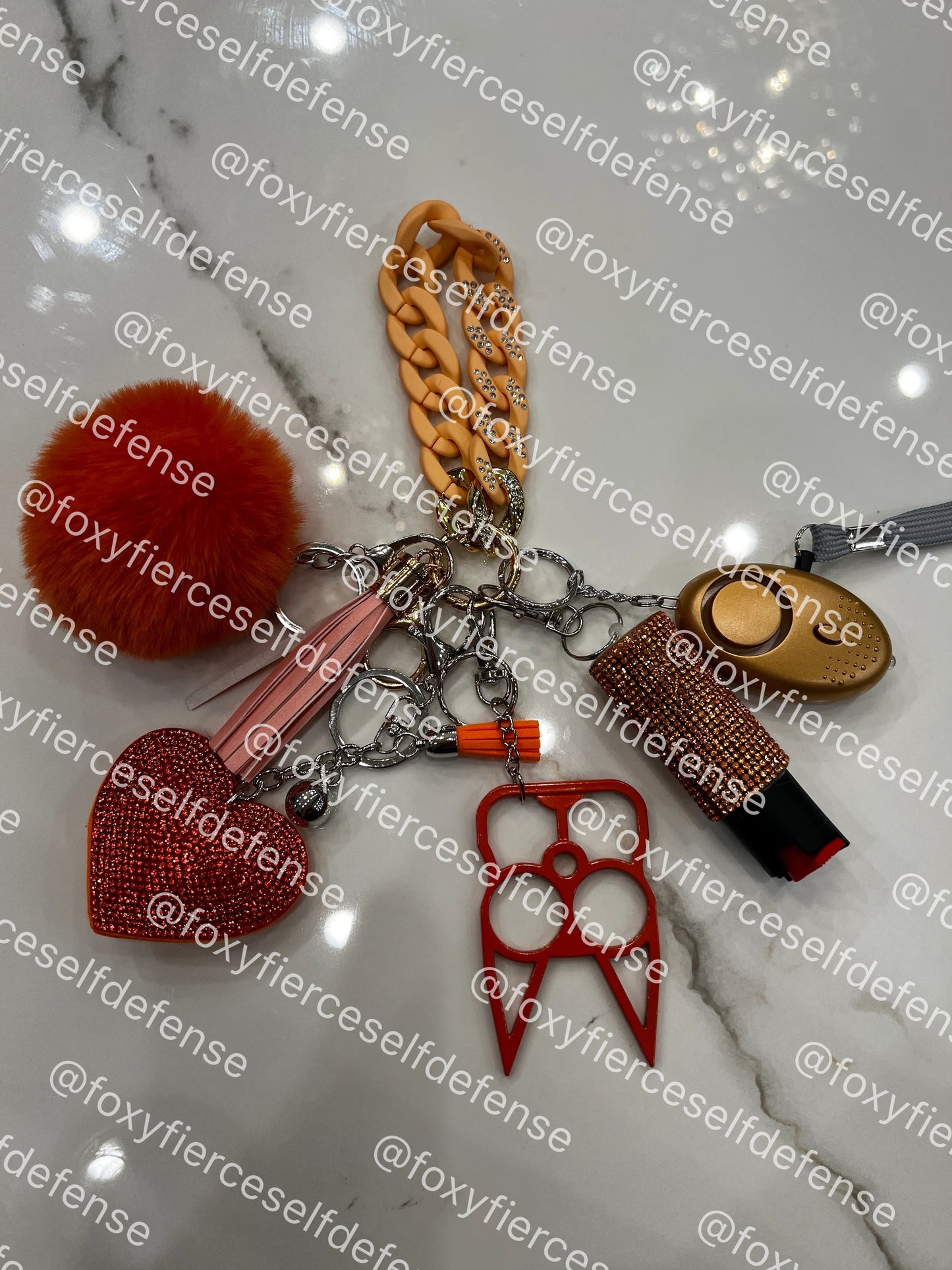 Bling Link Keychains