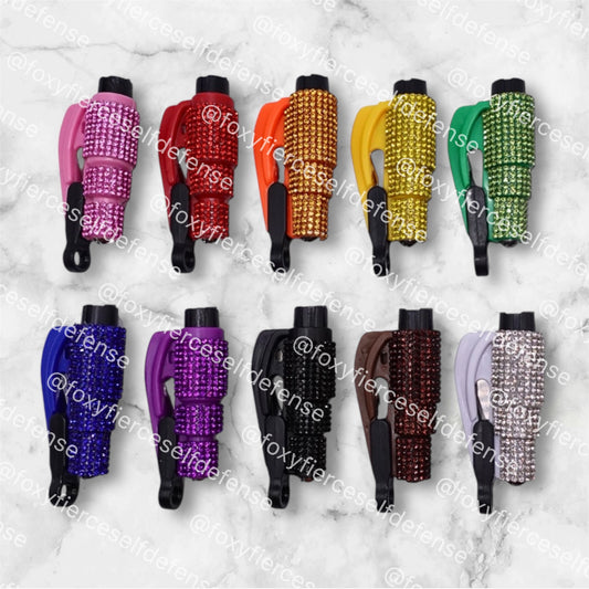 Bling Seat Belt Cutter/Window Breaker