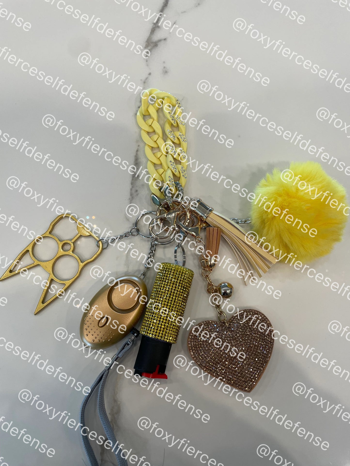 Bling Link Keychains